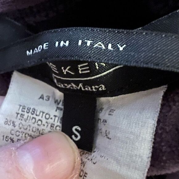 Maxmara weekend purple velour track suit, elegant and unusual! - Picture 6 of 12